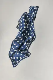 Polka Dot Square Scarf