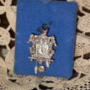 VTG ECHT Silver Sterling German Cuckoo Clock Charm Black Forest Articulated NEW