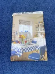 Butterick Pattern #6369 Waverly Cherry Blossom Kitchen 1999 UNCUT