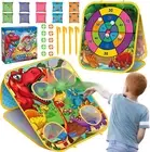 Bean Bag Toss Game for Kids - Cornhole Board Outdoor Toys for Toddlers -Party Ac