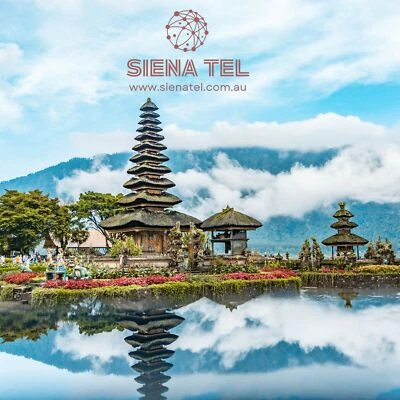 Siena Tel Bali Indonesia Travel SIM Card Unlimited Data Plan Plug n Play