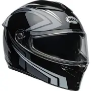 Lithium Jetstream Black Silver Full Face Helmet
