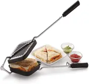 Multifunction Double Sided Sandwich Hand Toaster, Sandwich Maker Grill