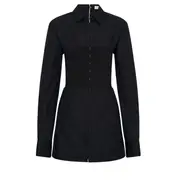 [Dion Lee] Hook Tube Shirt Dress
