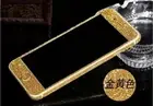 Diamond Glitter Bling Full Body Sticker Case Screen Protector For iPhone4 5S 6S