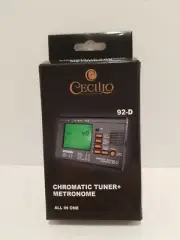 Cecilio Chromatic Tuner + Metronome 92-D