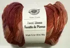 1 FACET STONES in RED CORAL #81 5.2oz 243yds Acrylic Yarn by LOOPS & Threads