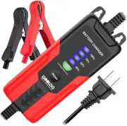 GOOLOO 2Amp Smart 12V Battery Charger, Battery Maintainer, Fully-Automatic Batte