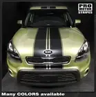 For KIA SOUL 2008-2019 Over Top Center Sport Stripes Decals (Choose Color)