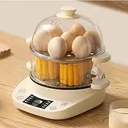 with an Ample 6-Egg Capacity, This Egg Cooker Easily caters for Both Small and Large Families, ensuring That Everyone can Enjoy Hard-Boiled Eggs in Record time. The Innovative Quick Cook Time Feature