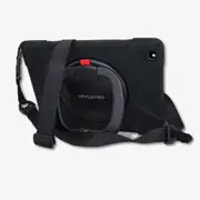StylePro, iPad mini shockproof kids case with shoulder strap & rotating stand for iPad mini, 8.3", black