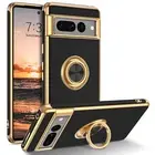 For Google Pixel 7a | 6a | 8 | 7 Pro Shockproof Slim Hard Case Cover Golden Ring