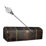 Justice League 2017 Aquaman's Trident w/ Treasure Chest