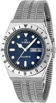 Q Timex TW2U95500 Women's Analog Watch Silver-Tone Steel Bracelet