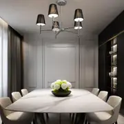 String Pendant Light 5Lt G9 in Chrome Superlux Lighting - R2015-5C-CH