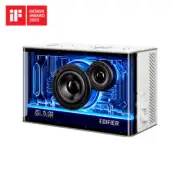 Edifier QD35 Tabletop Bluetooth AUX USB-A Speaker with GaN charger white