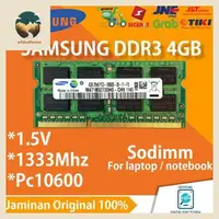 在飛比找蝦皮購物優惠-筆記本電腦內存 SAMSUNG DDR3 4GB SODIM