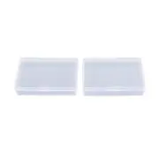 2PCS Plastic Box Playing Cards Container Storage Case Poker Game Card DDA`R1