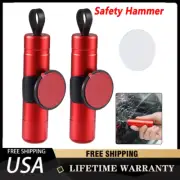 2Pcs Car Safety Hammer Emergency Escape Tool Seat Belt Cutter & Window Breaker-