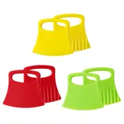 2Pcs Crinkle Cutter Set - PP Wavy Slicer For Potato Chips Fruit Slicer Tools