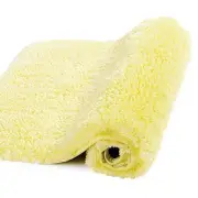 Large Bathroom Rug (24 x 40) Extra Soft and Absorbent Shaggy 24" x 40" Yellow