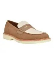 Tommy Hilfiger Men's Sector Slip on Penny Loafers, Natural White, 11.5M