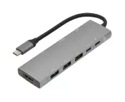 Usb C Hub 9 In 1 Usb3.1 Type C Docking Station Laptop Computer Fast Charging Adapter