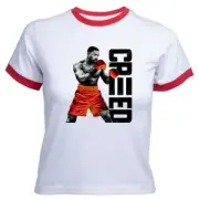 Creed CRIIID Women's Cropped Ringer T-Shirt - White Red