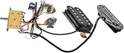 MINAOLULUS 1Set Guitar Pickup Wiring Harness Durable Acoustic Bass Accessories for Electric Guitars Easy to Install Cost for Musicians