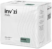 Invizi Pads Extra Disposable Incontinence Pads – Slimline Pads for Moderate Bladder Leaks, Fast Absorption, Odour Control, Skin-Friendly & Comfortable Fit for Day & Night Use - 30 Pack