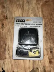 Speco CBS-100 Communications Extension Speaker/weatherproof Design New Package