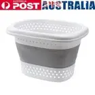 Foldable Laundry Baskets Universal Washing Basket Square Tub/Basket for Bathtoom