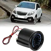 Universal Pressure Meter 52mm from Turbo Boost with Smoke dial for car high Precision and Durability Digital and red Digital Screen for car Lovers Lovers of Aluminum Aluminum