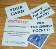 Pocketed (BLUE) -- Solari -- easy, entertaining card to pocket routine TMGS