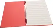 ifundom Professional Music Learning Notebook Vintage Music Composition Book Loose Leaf Paper Stave Notebook for Kids