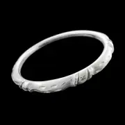 925 Sterling Silver Bracelet, 7-7/8 inch Bangle Bracelet, Wristlet, Armband,...