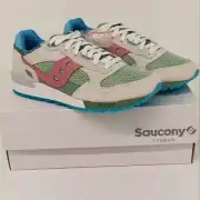 Saucony Men's Shadow 5000 Galapagos Low Top Sneakers - White/Multi - US10