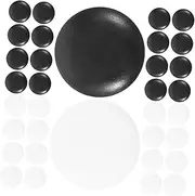 KONTONTY 100pcs Pieces Go Pieces Go Game Stone Chess Game Small Craft Chess Stones Flat Beads Educational Playthings Accessories
