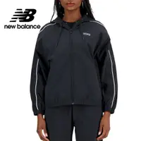 在飛比找蝦皮商城優惠-【New Balance】 NB 撞色線條休閒連帽外套_女性