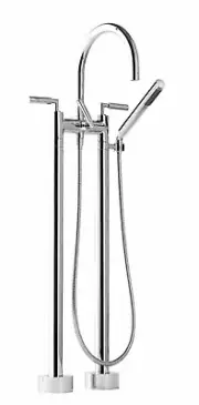 Dornbracht two hole bath mixer Tara 25943882-33 Black Matt
