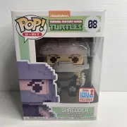 Funko POP TMNT Teenage Mutant Ninja Turtle 8-Bit Shredder #08 NYCC | FUN21750