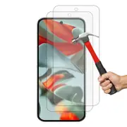 2 Pack MEZON Google Pixel 9 Pro Clear Tempered Glass Screen Protectors