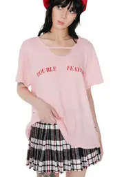 [Wildfox Couture] Double Feature Rivo Tee