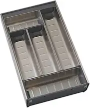ELITE ELITESCT-0239 Stainless Steel Drawer Organiser- Chef Series- Adjustable 5 Tray