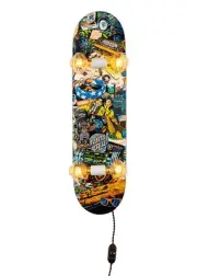 Santa Cruz Stranger Things Season 3 Skateboard Light Whiskertin