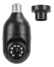 Fresh Fab Finds E27 WiFi Black Bulb Camera