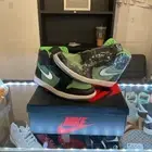 Size 8 - Air Jordan 1 Zoom High Zen Green
