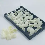 70Pcs Dental Temporary Crown Veneers Anteriors Front Methacrylate Resin Teeth
