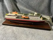Large 13 1/2" Albatros AL 228 Norwegian Passenger Ship Finnmarken Model Ship OB