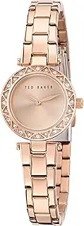 [TED BAKER] Women's Jolyye BKPJLS504 Rose-gold Jolyye Crystal Rose Gold-Tone Bracelet Watch